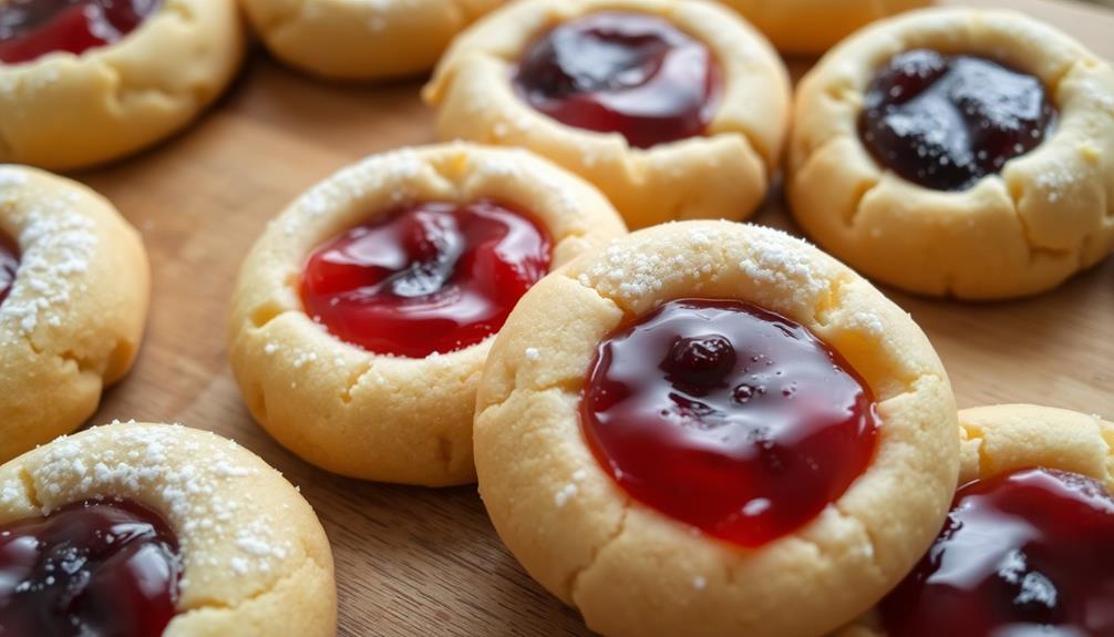 delicious thumbprint cookie recipe