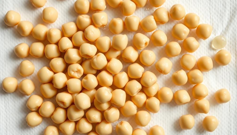 drain and dry chickpeas