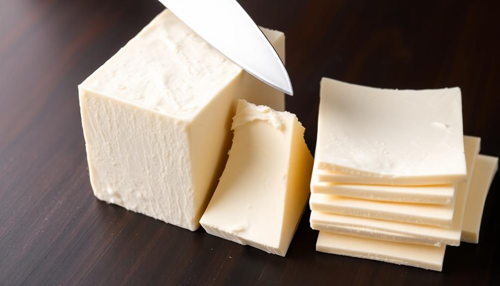 drain and press tofu