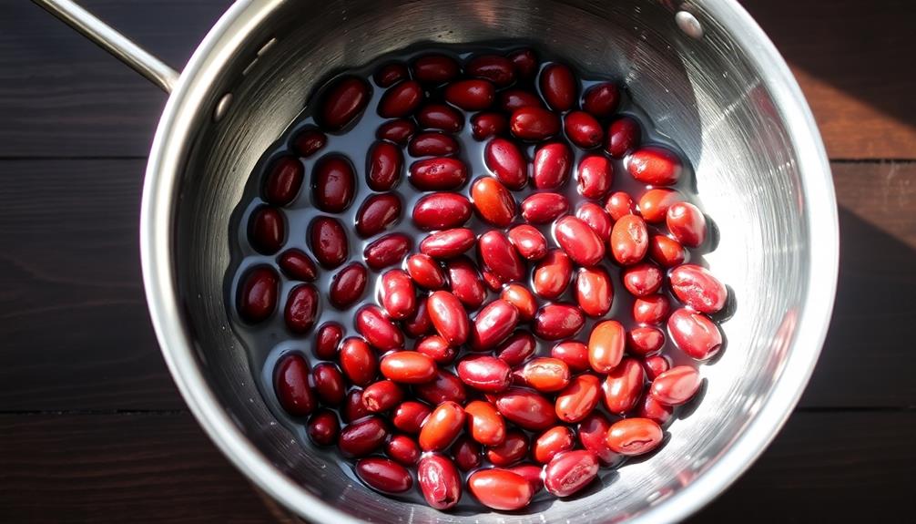 drain and rinse beans