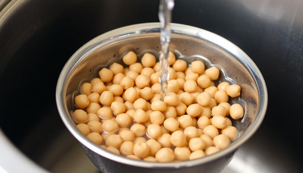 drain and rinse chickpeas