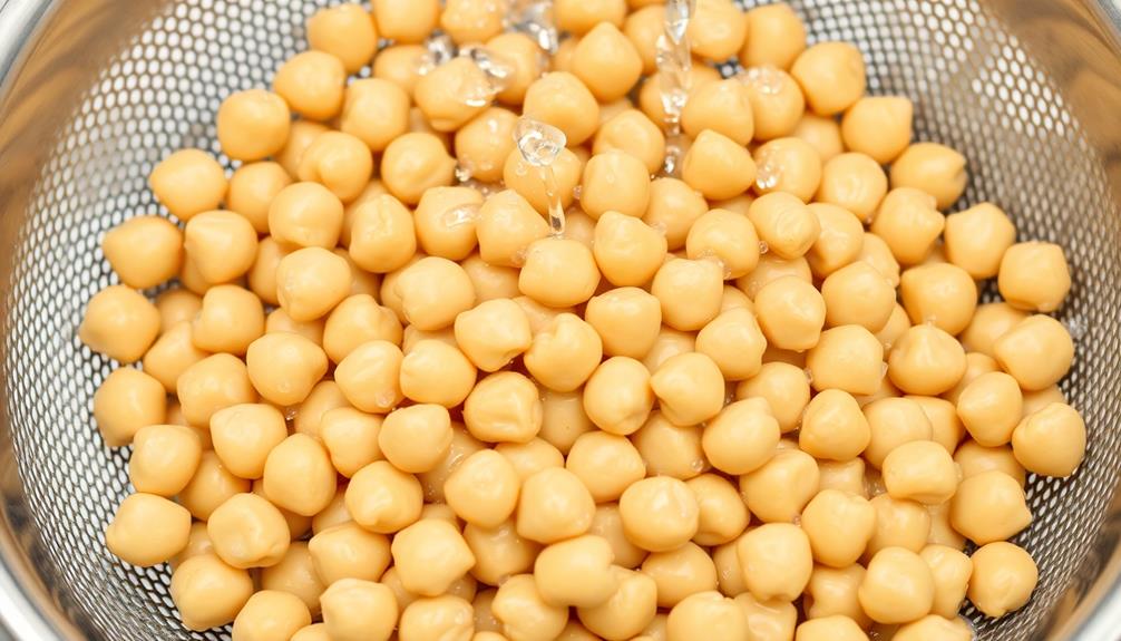 drain and rinse chickpeas