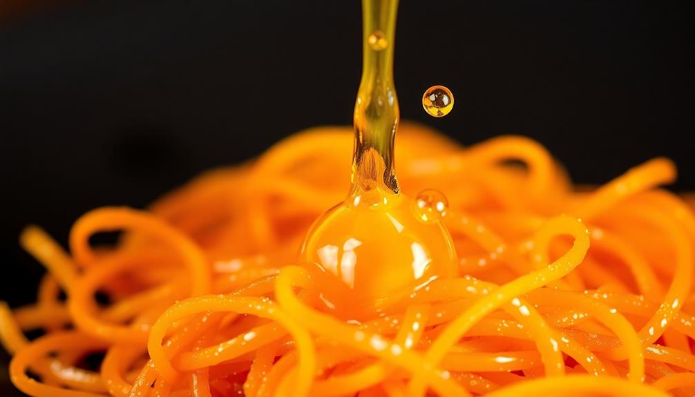 drizzle lemon juice bottarga