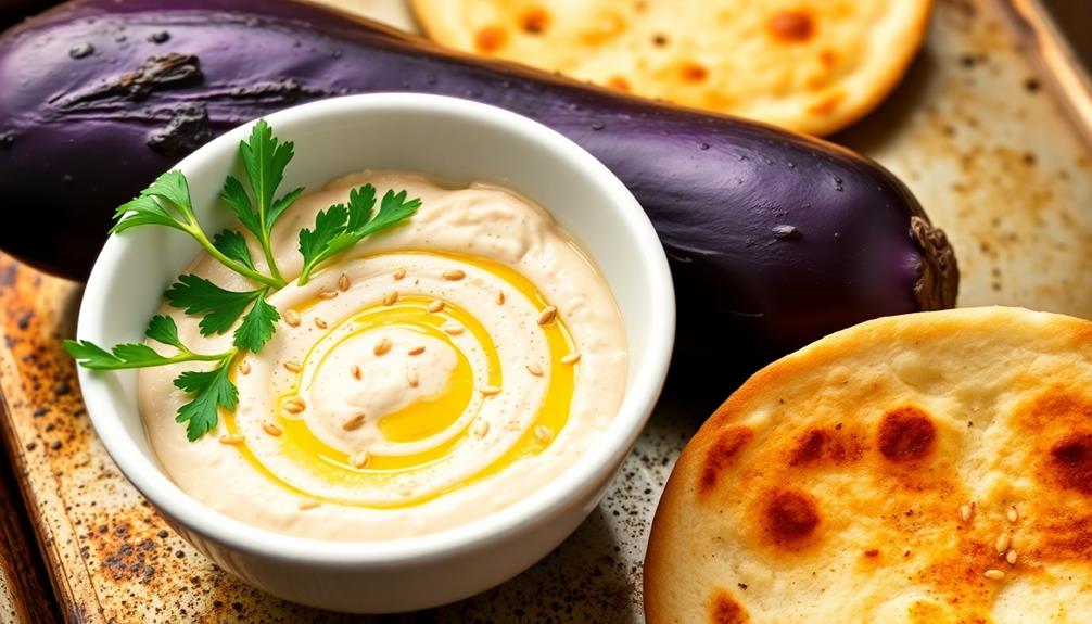 eggplant dip delicacy recipe