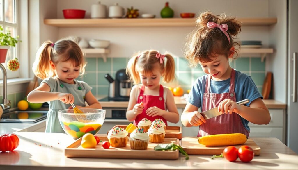 engaging kids in cooking