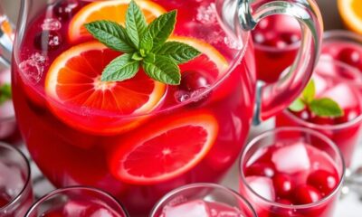 festive cranberry drink recipe