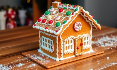 festive edible architectural creation