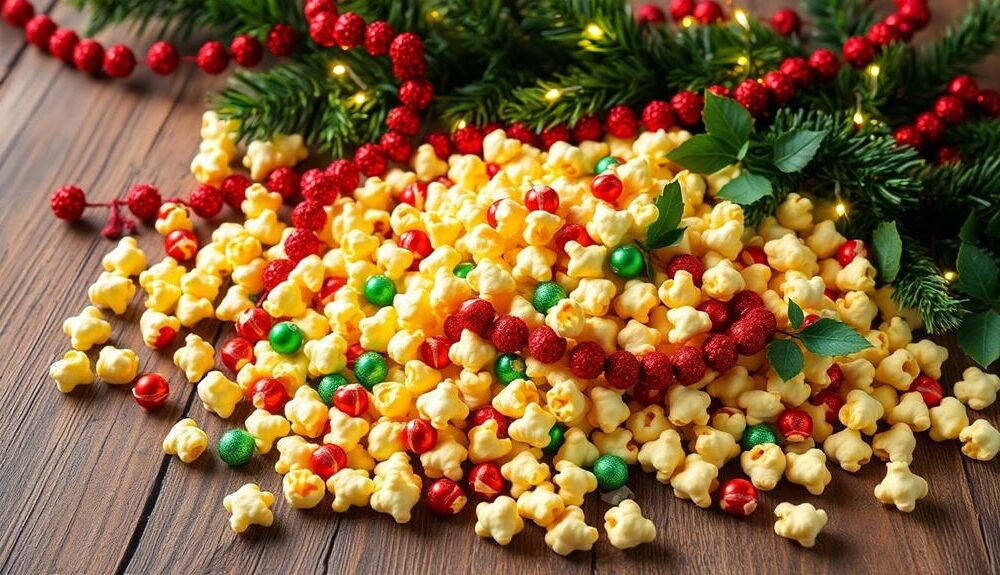 festive holiday snack mix