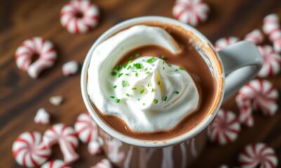 festive minty cocoa delight