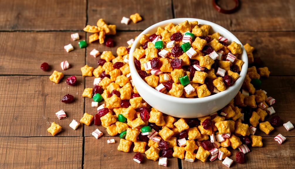 festive reindeer puppy chow