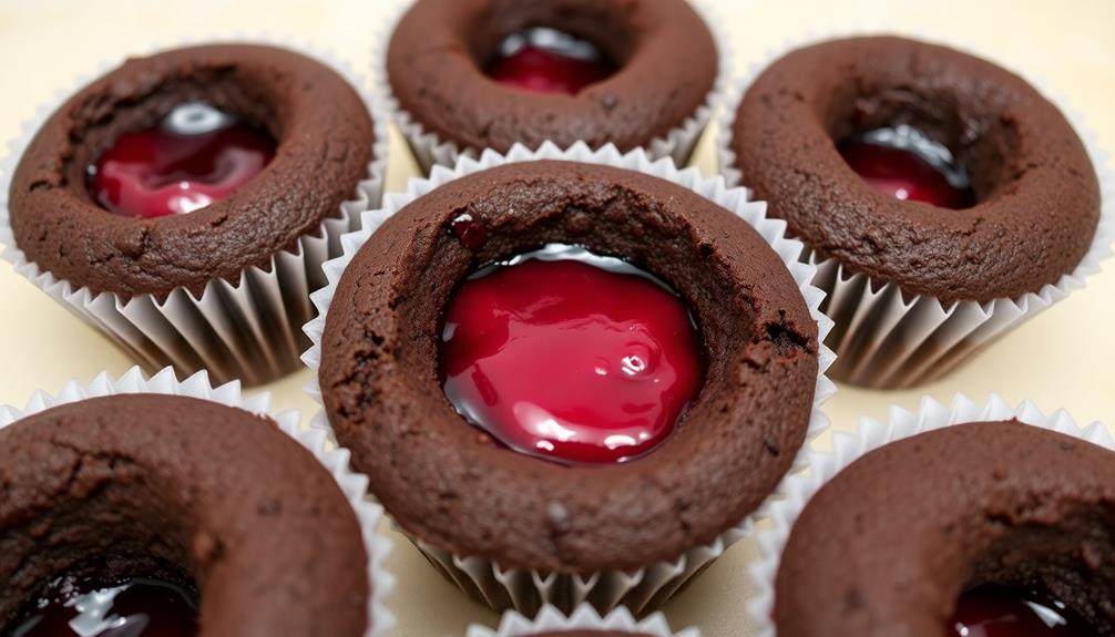 fill cake cavities step