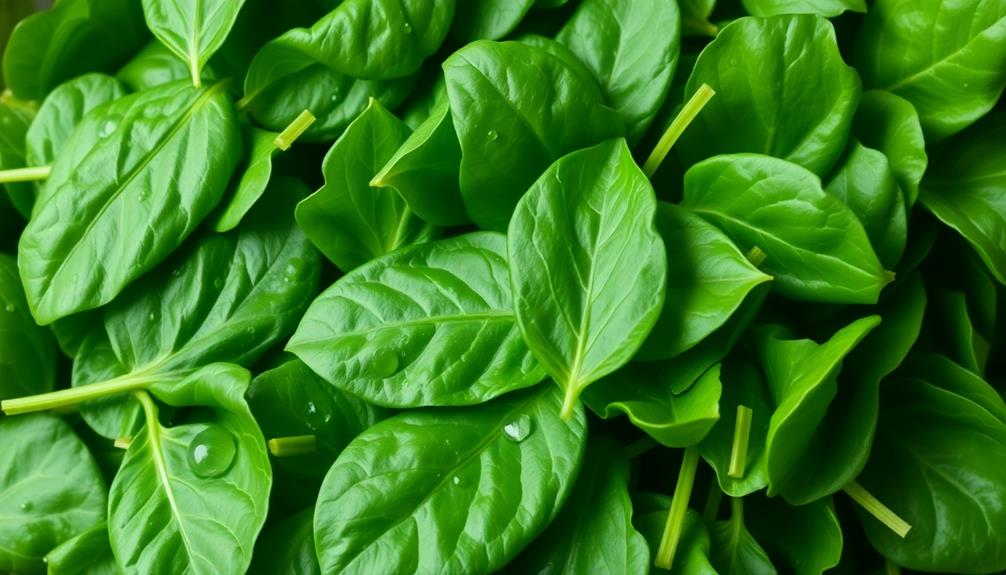 finely chop the spinach