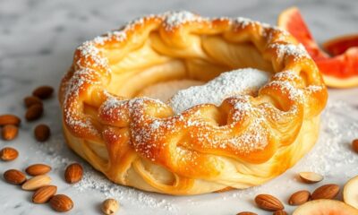 flaky buttery puff pastry