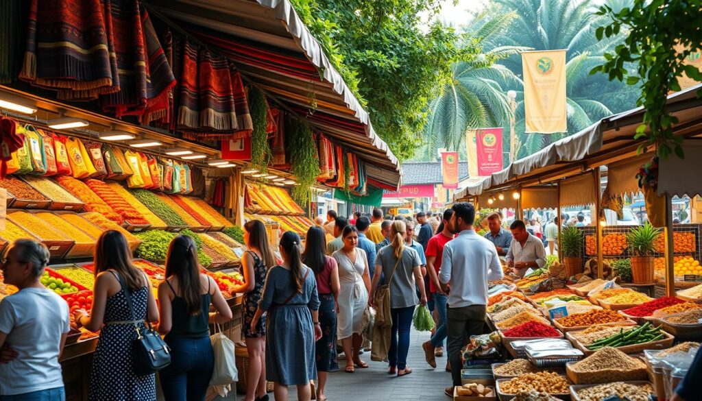food markets with international ingredients