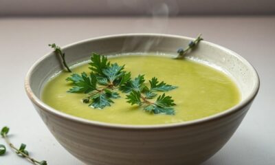 foraged nettle soup recipe