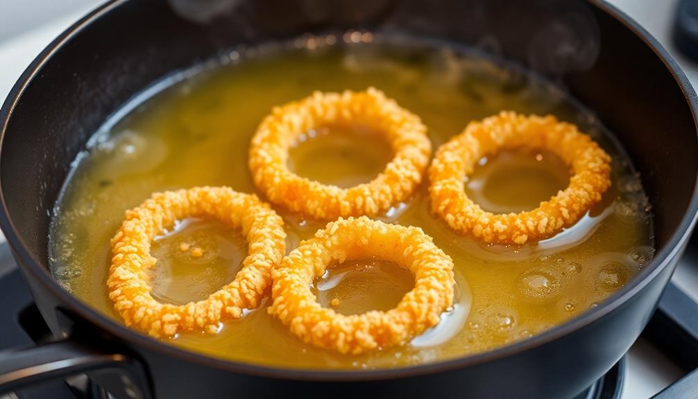 fry battered rings golden