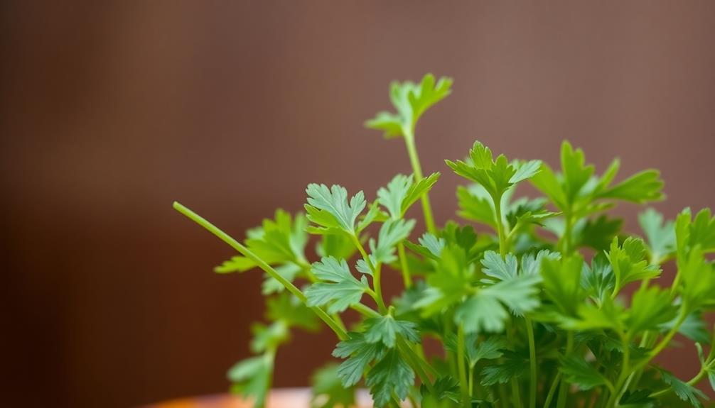 garnish with fresh cilantro
