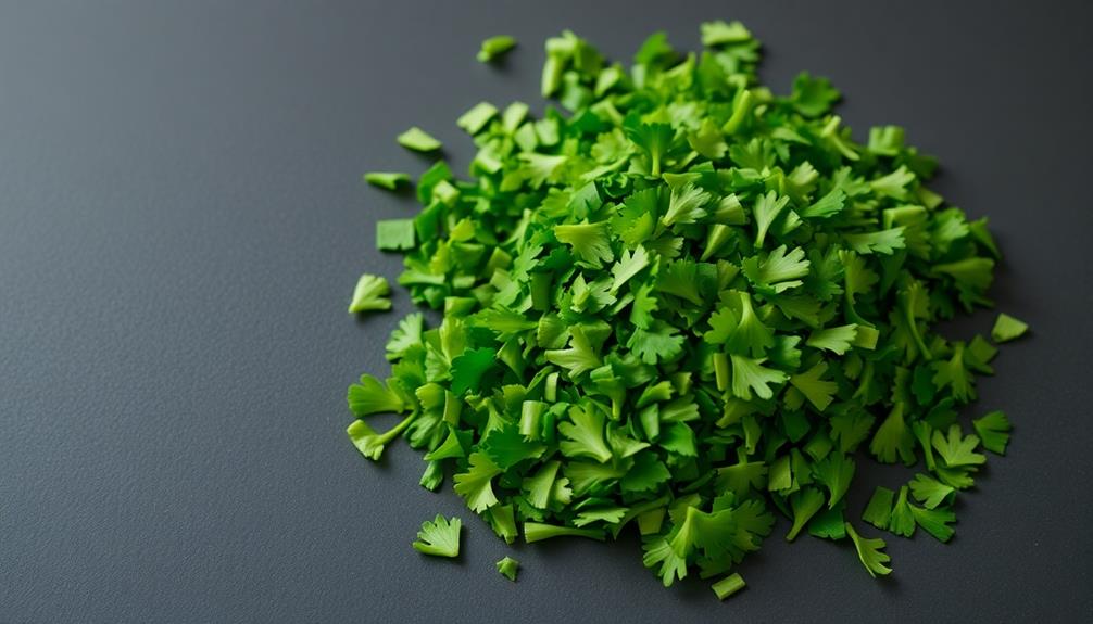 garnish with fresh parsley