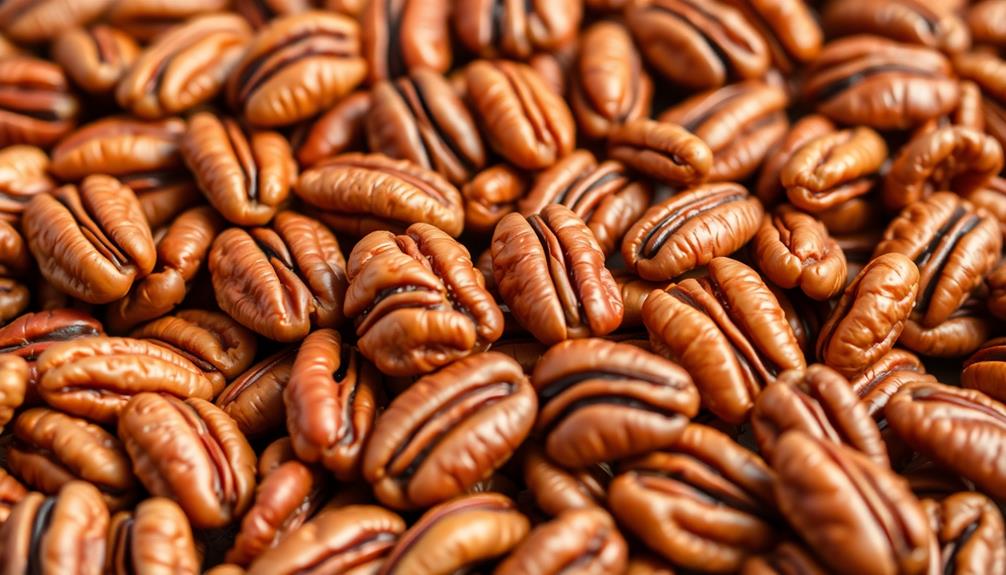 garnish with toasted pecans