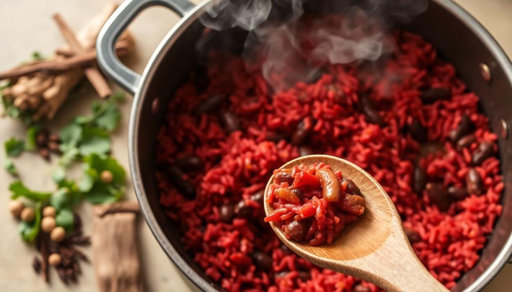 ghanaian rice and beans