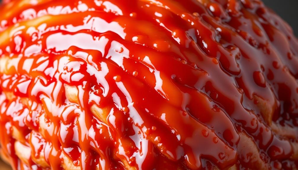 glaze application for ham