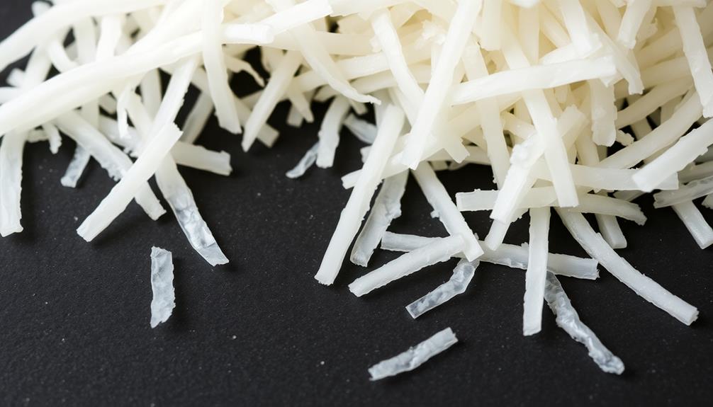grate coconut flesh cream