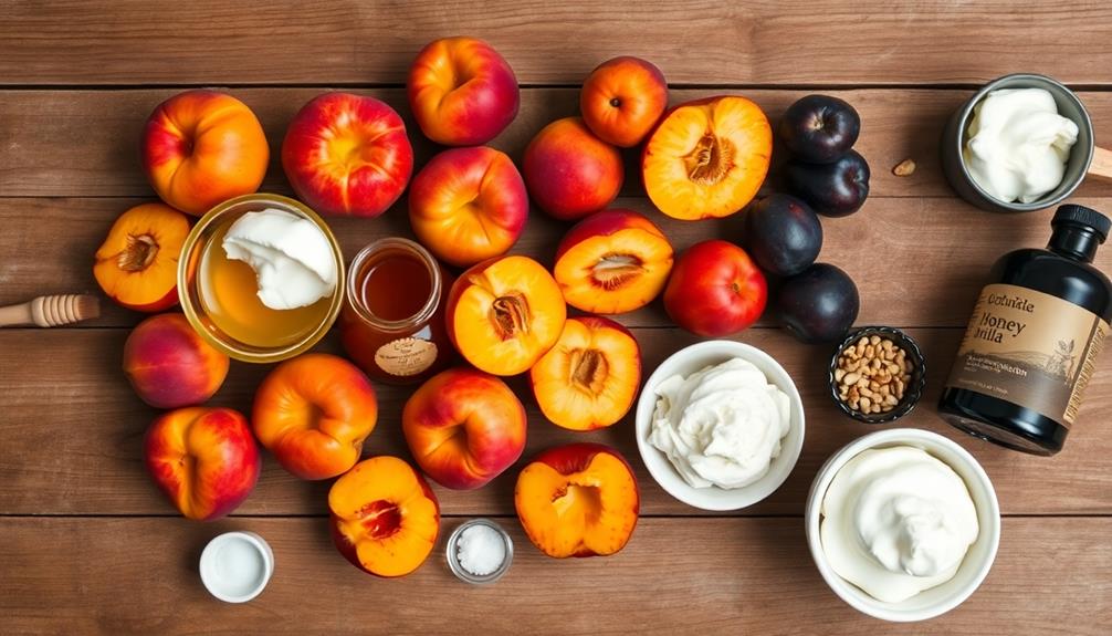 grill fruit cut side down