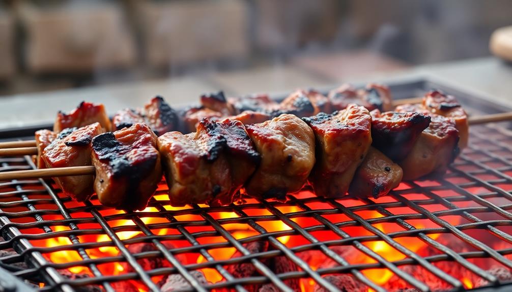 grill skewered offal bundle