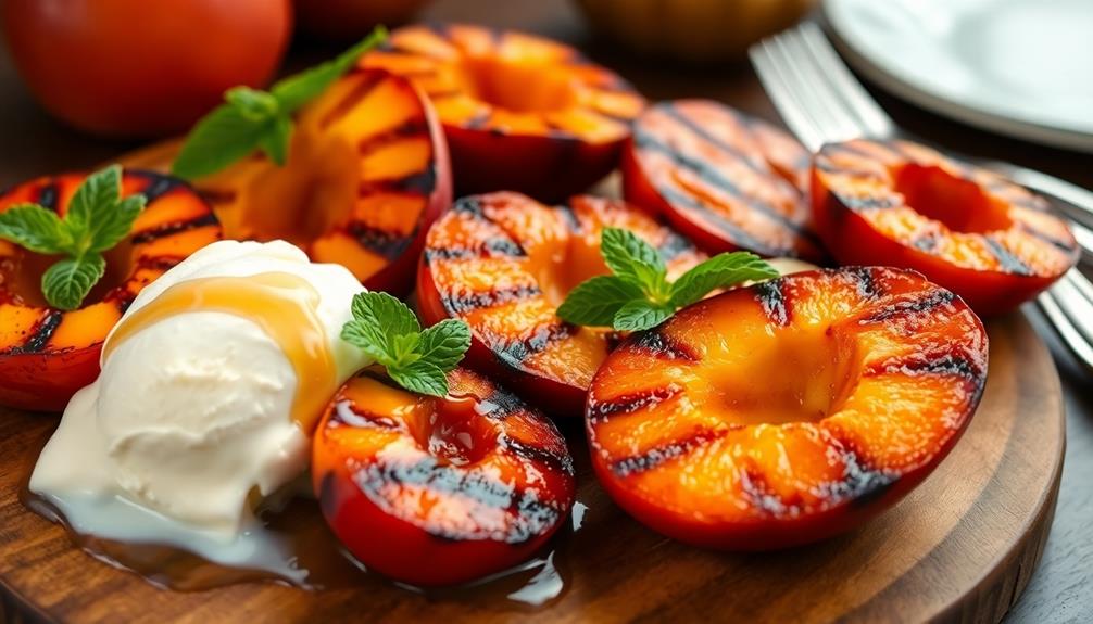 grilled stone fruit delight