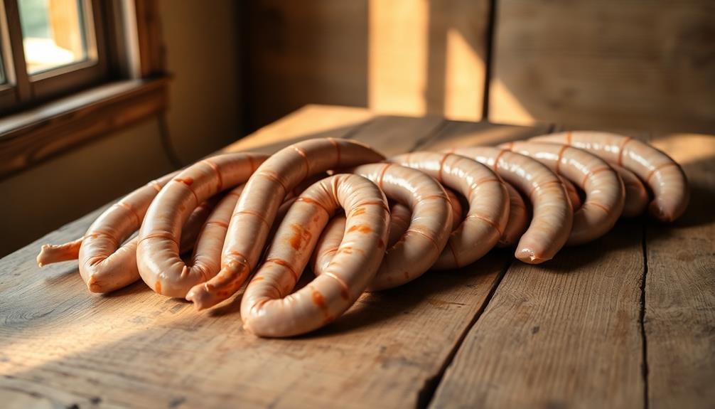 hang and ferment sausages