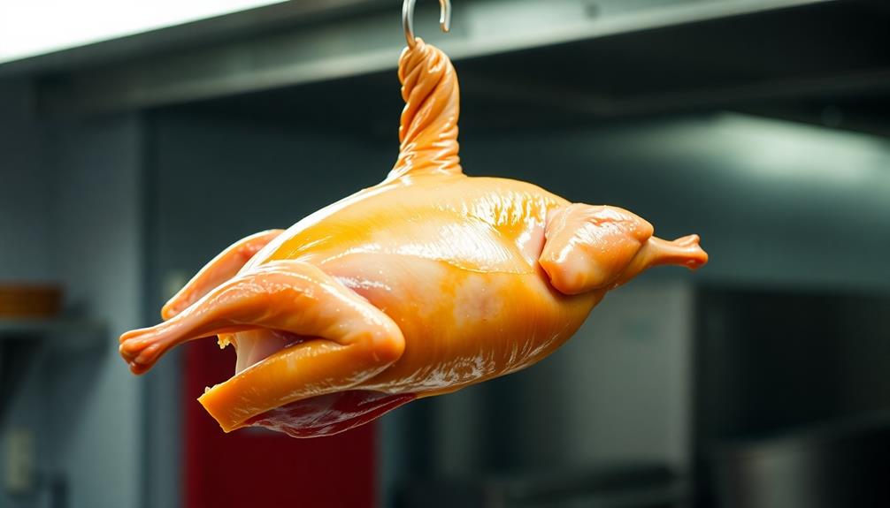 hang duck for drying