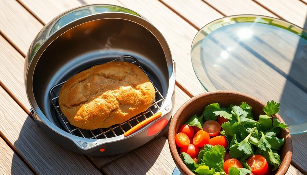 harnessing solar energy cooking