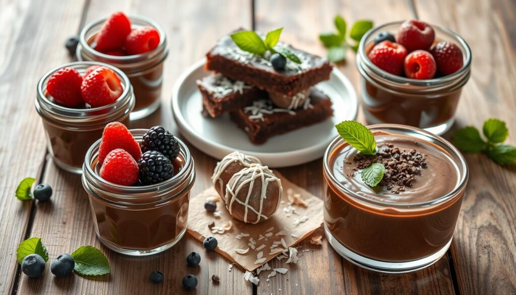 healthy chocolate desserts