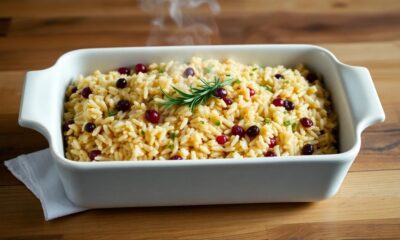 holiday wild rice dish