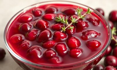 homemade cranberry sauce recipe