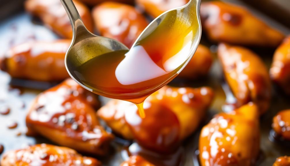 honey chili glaze drizzle