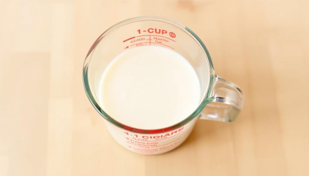incorporate almond milk mixture