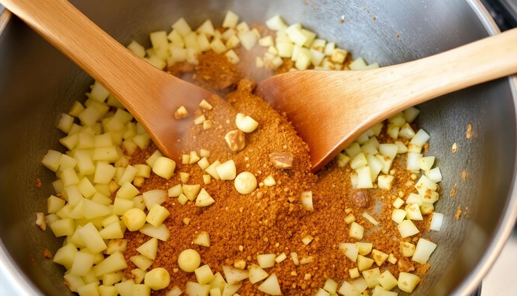 incorporate flavors and seasonings