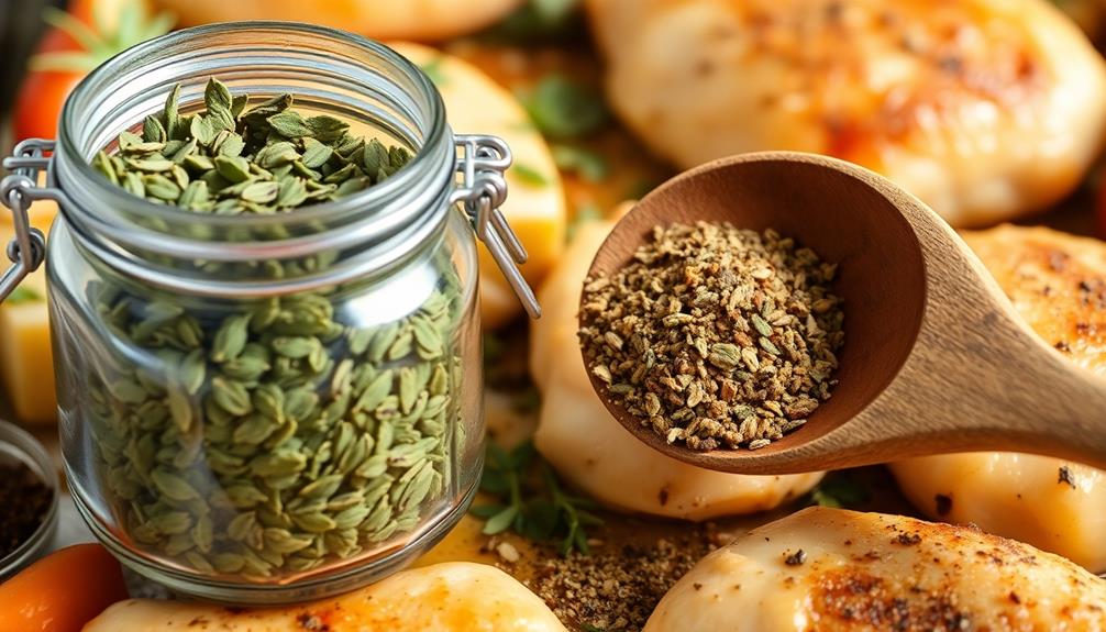 incorporate garlic and spices