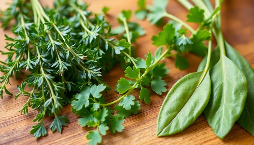 incorporate herbs and spices