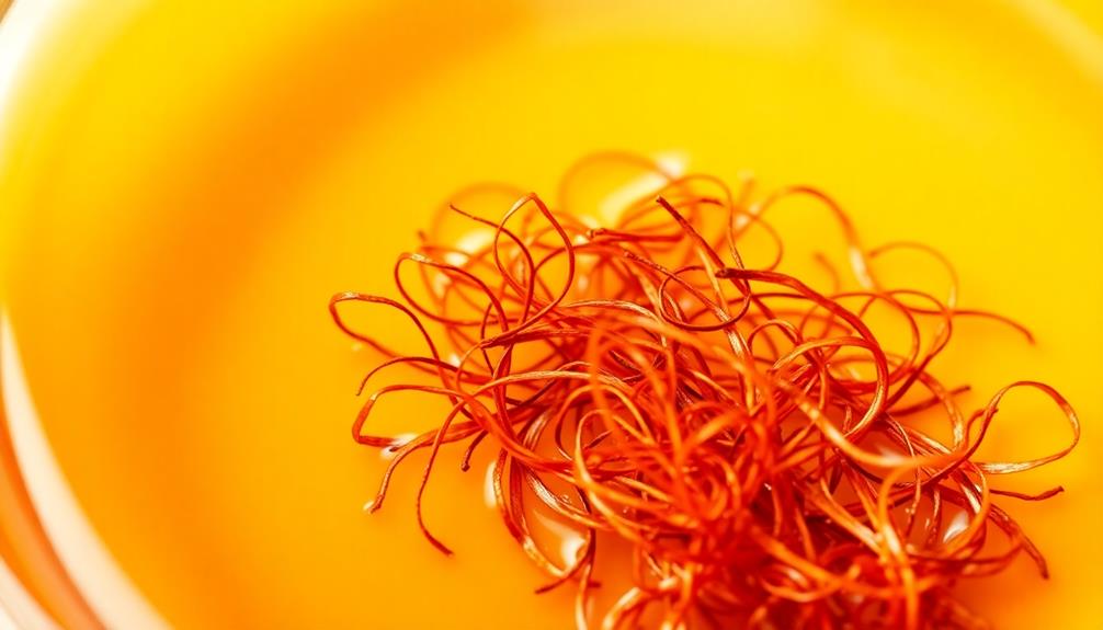 incorporate saffron into recipe