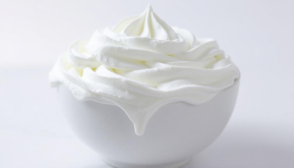 incorporate whipped cream gently