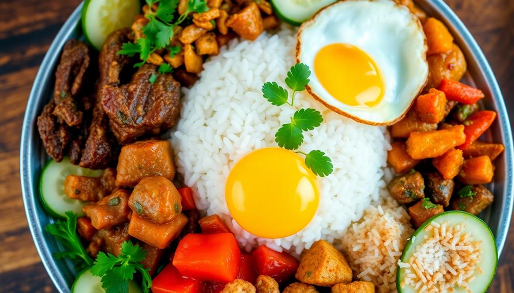 indonesian mixed rice dish