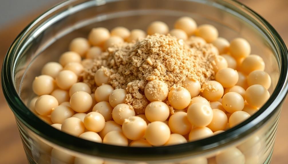 inoculate soybeans with natto