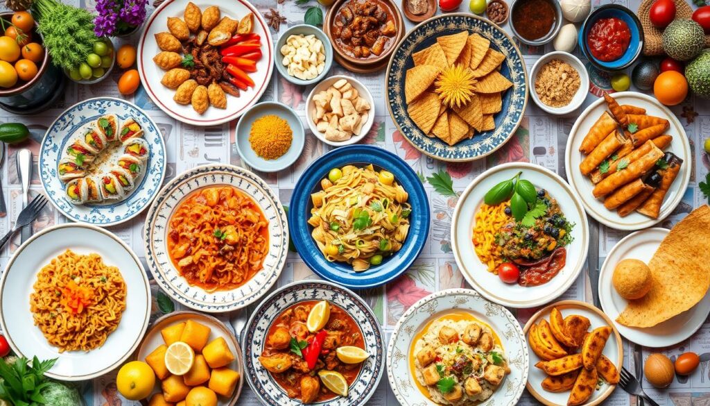 international cuisine inspiration