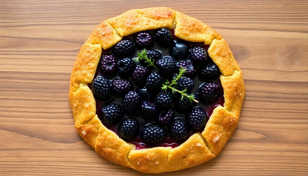 italian fruit tart dessert