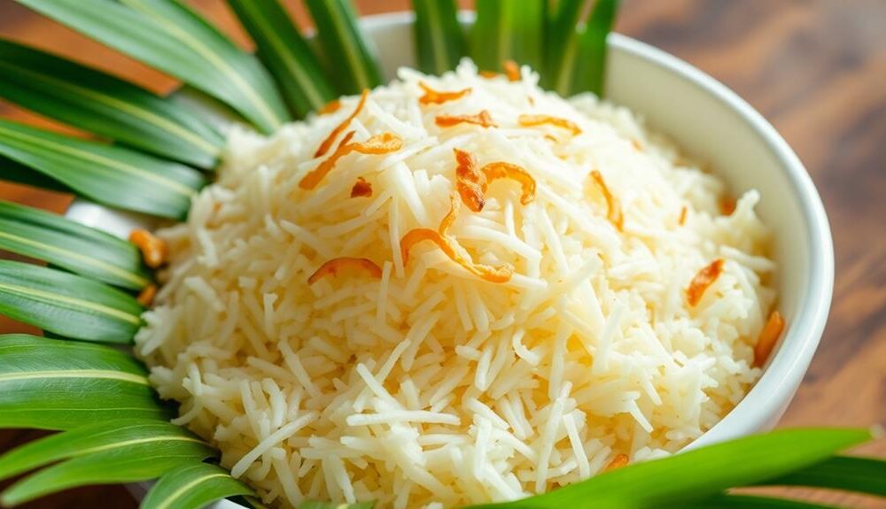 javanese coconut rice dish