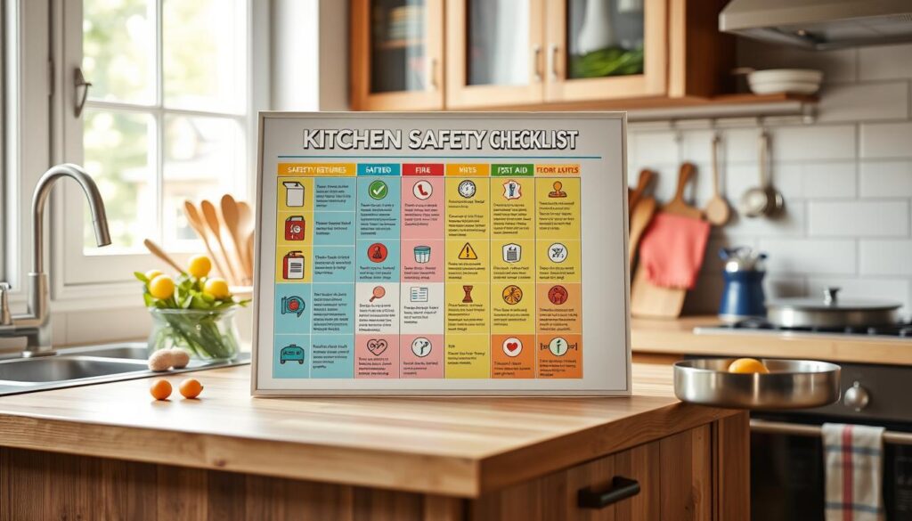 kitchen safety checklist