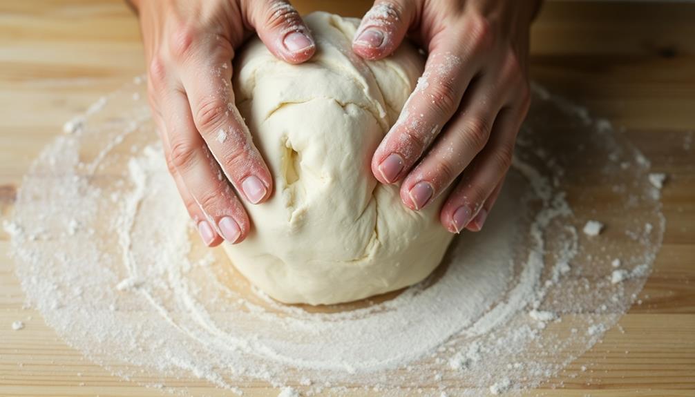 knead dough for minutes