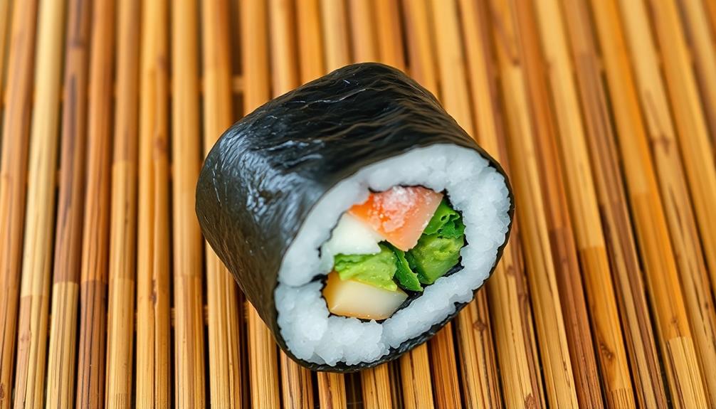 lightly wrap sushi roll